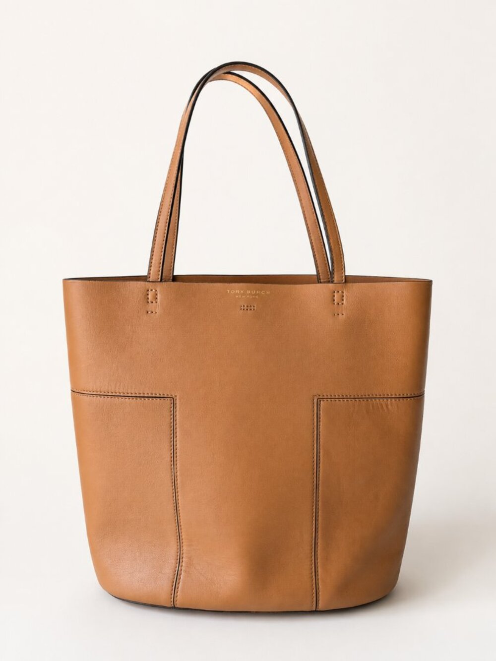 Tory Burch Block-T (medium) Long shoulder tote